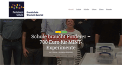 Desktop Screenshot of pestalozzischule-baiertal.de